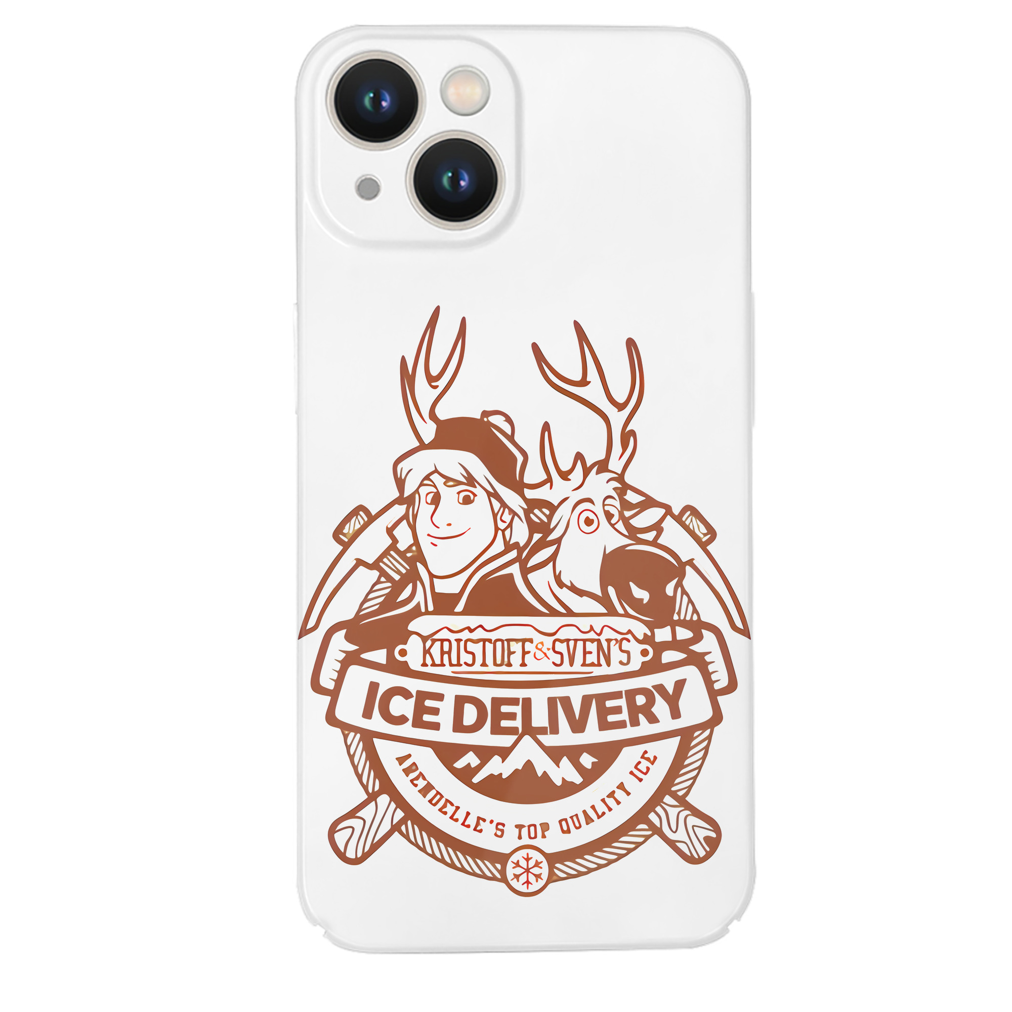 （画像用） アナと雪の女王 アンナ エルサ Frozen Anna Elsa 【iPhone 14シリーズ対応】ハードケース
